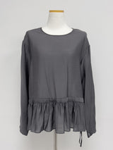 Rose Frill Loose Fit Blouse