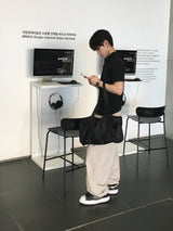 ゴーデ ヘンリーネック フーデッド ショートスリーブ Tシャツ 5カラー