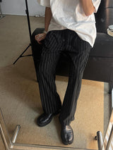 ASCLO Ethnic Stripe Banding Pants (3color)