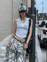 Peer Halter Sleeveless Hoodie