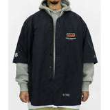 ナイロンジャージーシャツ (NAVY)