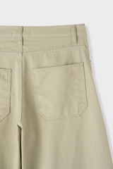 Ien Herringbone Curved Pants