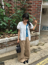 オルダ サマー コットン ワイド パンツ