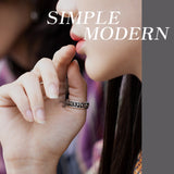 SVR-S601 Silver 925 Geometric Silver Ring 
