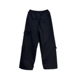 subtle patch cargo pants