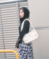 ギャザーパフィーショルダーバッグ