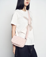 25FW ダイアゴナルパッドクロスバッグ ピンク