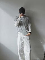 [A-T0315] リバーレイヤードTシャツセット (2色)