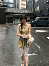 クローバー デイズ レース クロップド レギンス