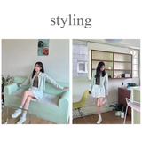 STRIPE CROP SHIRT_PINK