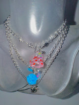 [Hearts2Hearts Juun] Trippy mushroom necklace.07 (8color)