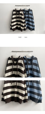 Basson's hooded knitwear