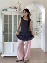DOT CANCAN LAYERED DRESS (3C)