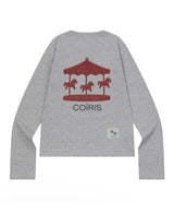 CAROUSEL GRAPHIC LONG SLEEVE T (4COLOR)