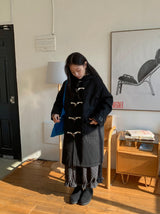 Kithe Quilted Hood Duffel Long Coat