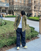イッツェルチェックオーバーフィットシャツ