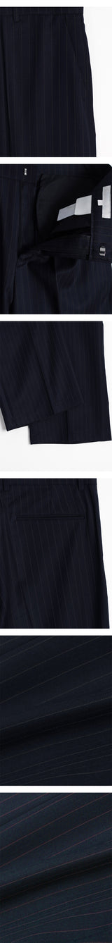 [S/S] Stripe wide slacks(2color)