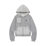 ティアジェアイレットフードジップアップセットアップ (2Color)