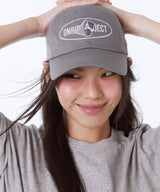 ギャバジンボールキャップ – グレー