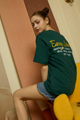 Easy Study Green Short Sleeve T-Shirt [Unisex]