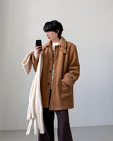 シリーカシミアハーフコート