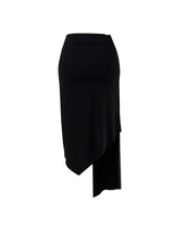 unbalanced low tunnel skirt (2color)