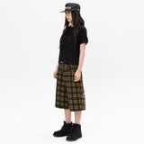 Lace Peace Patch Tee - Black
