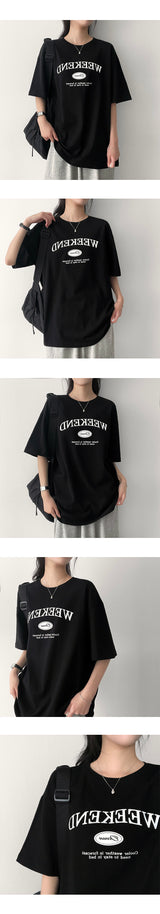 ウィークエンド ショートスリーブ Tシャツ