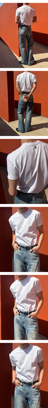 [MADE] クールカーブハーフマッスルTシャツ(4color)
