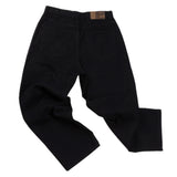 Essential Relaxed Denim Pants (Black)