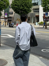 DB balloon wide denim pants
