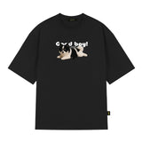 パピー グッドボーイ オーバーフィット 半袖Tシャツ_BLACK