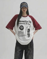 (UNISEX) クラッシフィラグランショートスリーブニット26SS-014
