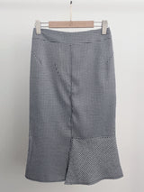 Arnel Unbalanced Slit Mermaid Skirt
