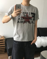 Rix Crop Printed Short Sleeve T-Shirt