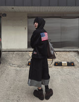 Flag Printing Hood Zip-Up