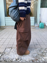 ヌディカーペンダースウェットパンツ