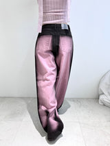 1079. Pink washing denim wide pt