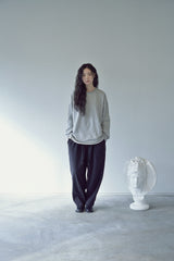 2-LAYER MICRO FLEECE SWEAT PANTS (Black)
