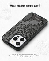 Black Veil Lace Bumper Case