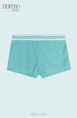 Tarry Pink Mini Short Pants