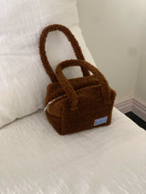 Handy pouch (furry choco brown)