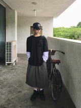 ロインリベットナイロンバミューダパンツ3C