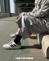 No.0733 ポイントバミューダバンディングショーツ (4color)