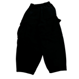 rugged fleece big balloon pants