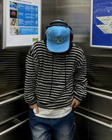 CC knit coloring hood T (3C)