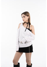 Four seasons low rise banding mini skirt (2 colors)