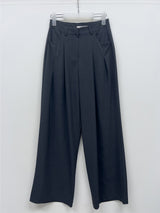 [Summer ver.] Launer Pocket Two-Tuck Wide Slacks