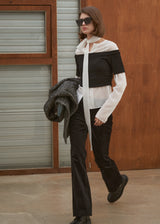 OFFSHOULDER LAYERED TOP_ BLACK
