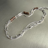 Double-Layer Bead Link Chain